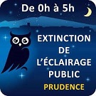 EXTINCTION DE L'ECLAIRAGE PUBLIC