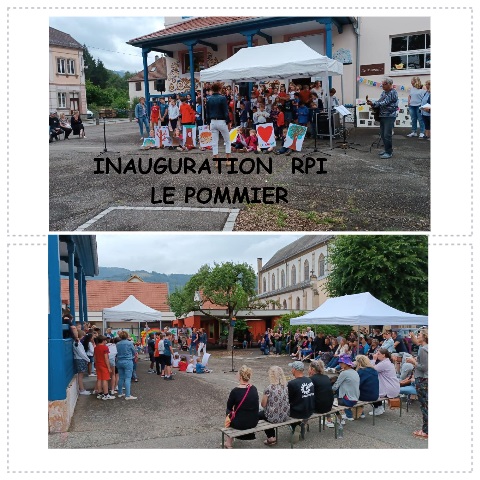 INAUGURATION ECOLE "LE POMMIER"