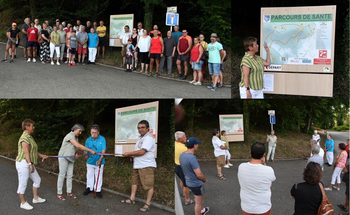 INAUGURATION PARCOURS SANTE